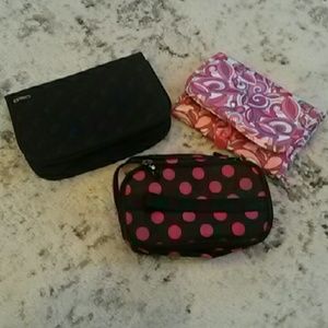 Makeup bag lot (3)